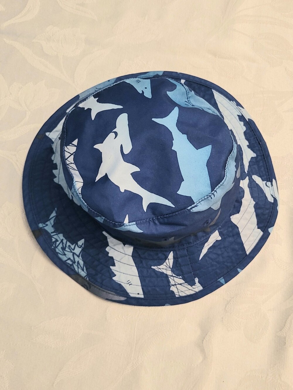 Gymboree Boys Shark Bucket Sunhat Size 5-7
